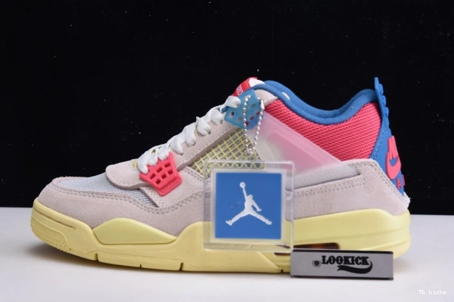 Rep TBK Ice 4 Union DC9533-800 Guava Retro Air Jordan 0814